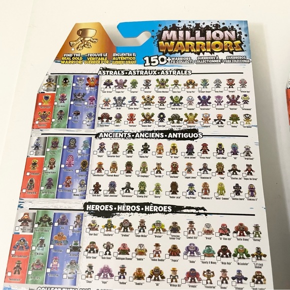 Million Warriors 20 Pack with Launcher and 2x 10 Packs - Picture 12 of 15